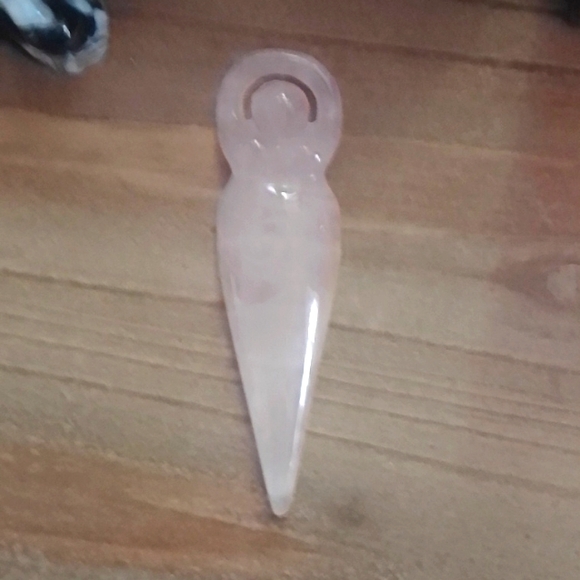 Other - Rose Quartz Goddess carving